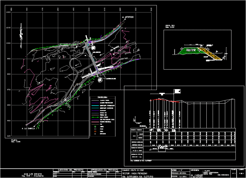 Crossing – Ford DWG Block for AutoCAD
