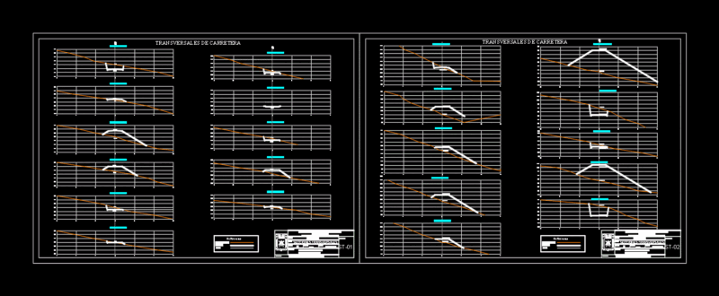 Cross Sections DWG Section for AutoCAD