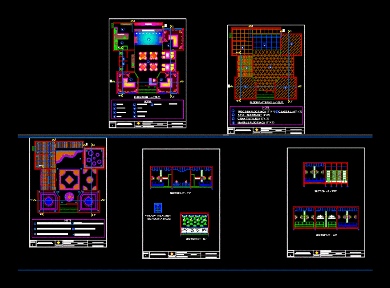 Cum Pub Restaurant DWG Section for AutoCAD