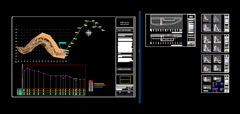 Cyclopean Concrete Dam DWG Full Project for AutoCAD