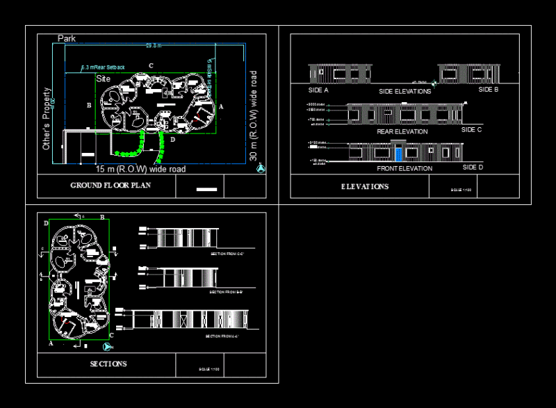 Dental Clinic DWG Plan for AutoCAD