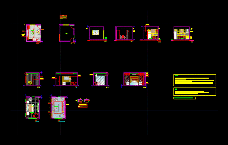 Design Room Kitchen DWG Plan for AutoCAD