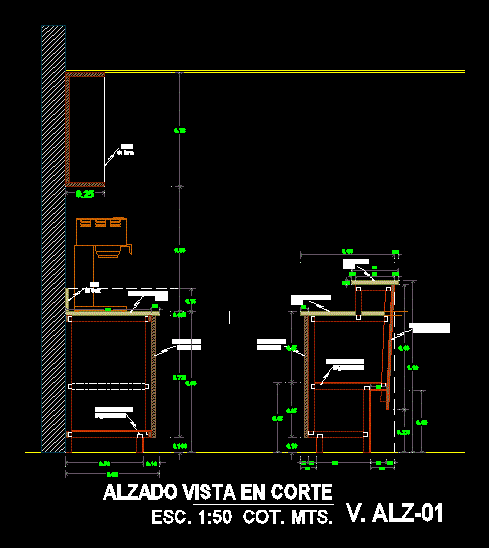 Detail Armed Cutting Bar For Cafeteria, How Do I Know If Need Counter Or Bar Stools In Autocad