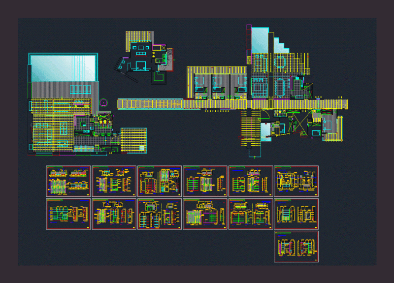 Detail Club Closets DWG Detail for AutoCAD