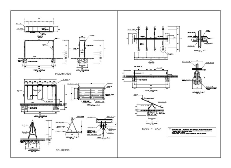 Detail Of Recreation / Games Recreational Initial Institutions DWG Detail for AutoCAD