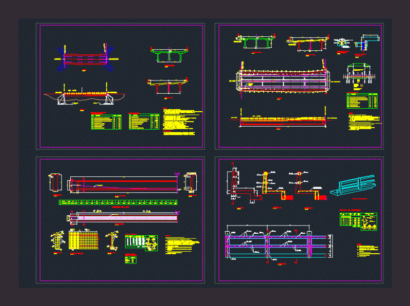 Detail Bridge DWG Detail for AutoCAD