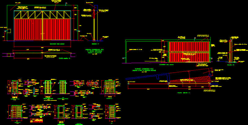 Detail Doors DWG Detail for AutoCAD