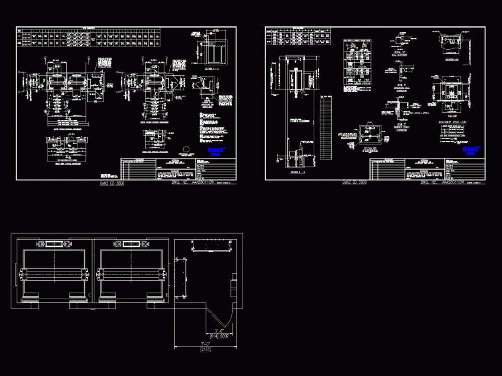 Detail Elevator DWG Detail for AutoCAD • Designs CAD