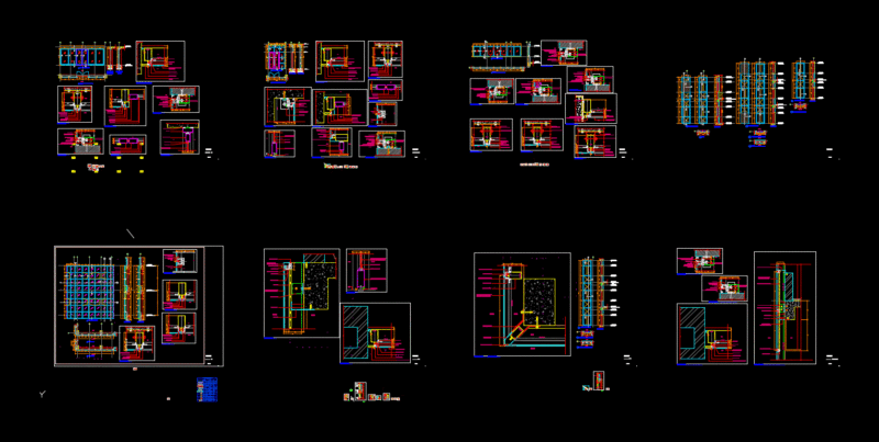 Details Cwall DWG Detail for AutoCAD