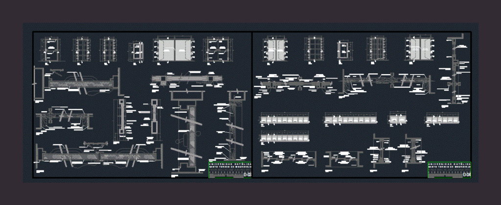 Details Doors And Windows DWG Plan for AutoCAD