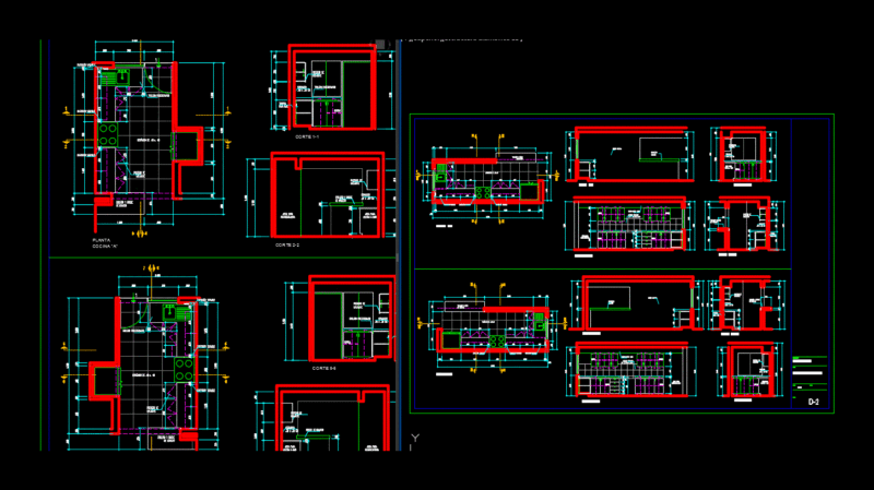 Details Kitchen DWG Detail for AutoCAD