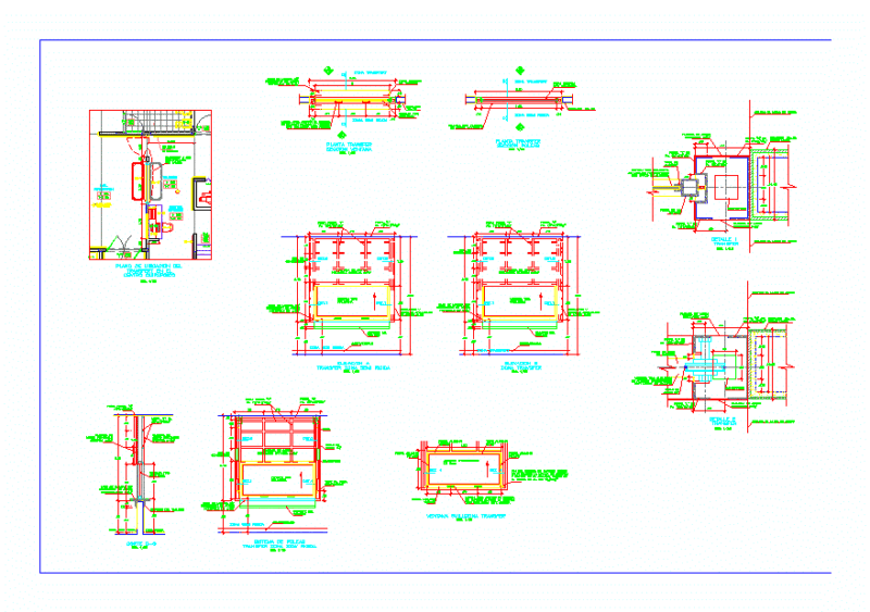 Details Of The Transfer Of A Surgical Center DWG Detail for AutoCAD