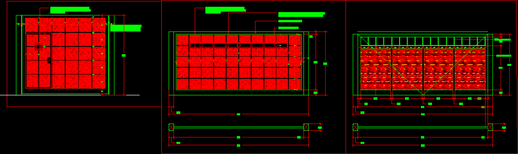 Details Tilting Gate DWG Detail for AutoCAD