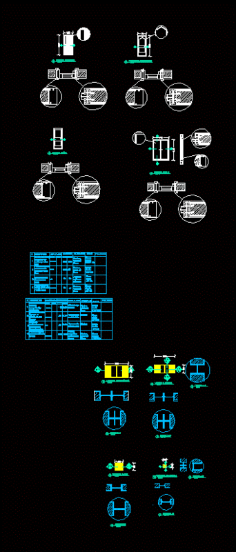 Detalels Doors And Windows DWG Detail for AutoCAD