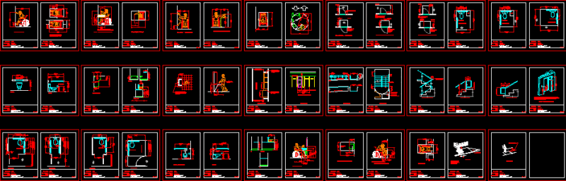 Disabled DWG Block for AutoCAD