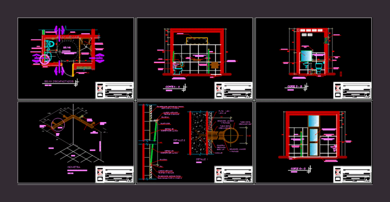 Disabled Bathroom DWG Block for AutoCAD
