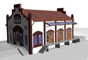 Doll House 3D DWG Model for AutoCAD