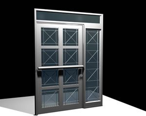 Door Access Building – 3D MAX Model for 3D Studio Max
