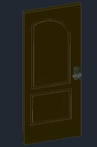 Door Detail 88 X 206 DWG Detail for AutoCAD