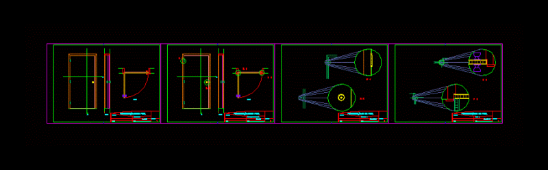 Door Detail DWG Detail for AutoCAD