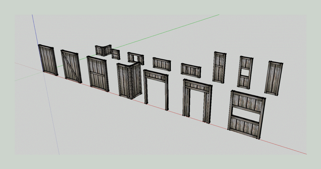 Doors 3D SKP Model for SketchUp