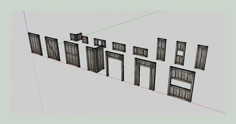 Doors 3D SKP Model for SketchUp