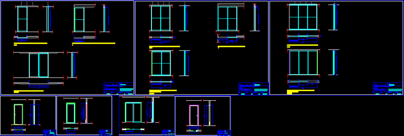 Doors DWG Detail for AutoCAD