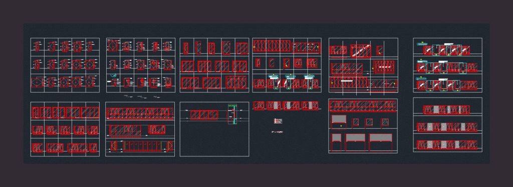 Doors DWG Detail for AutoCAD