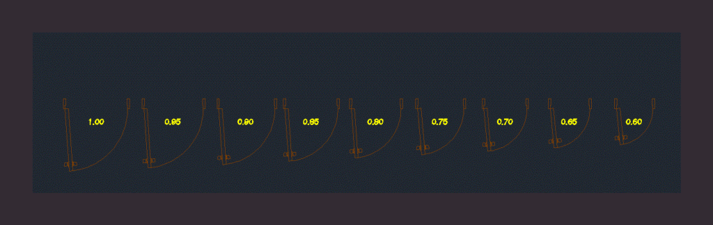 Doors DWG Plan for AutoCAD