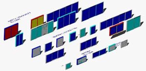 Doors And Windows 3D DWG Model for AutoCAD