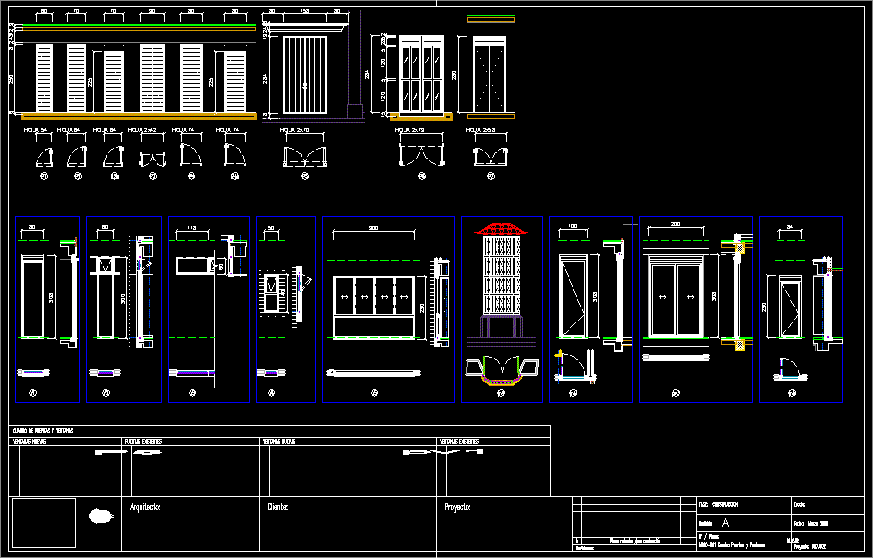 Чертеж дверь dwg