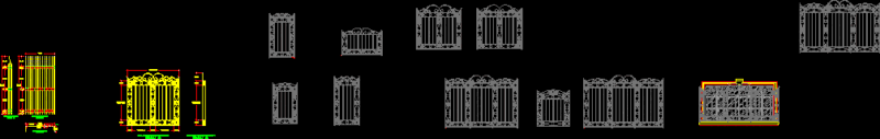 Doors Balconies And Windows – Ironforged Details DWG Detail for AutoCAD