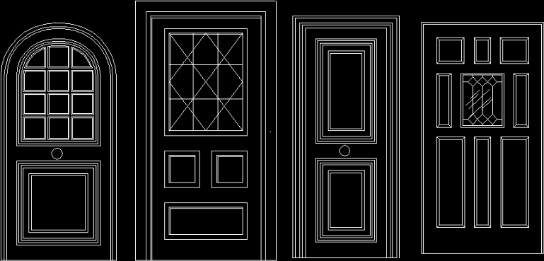 Doors Elevation Details Dwg Full Project For Autocad Designs Cad