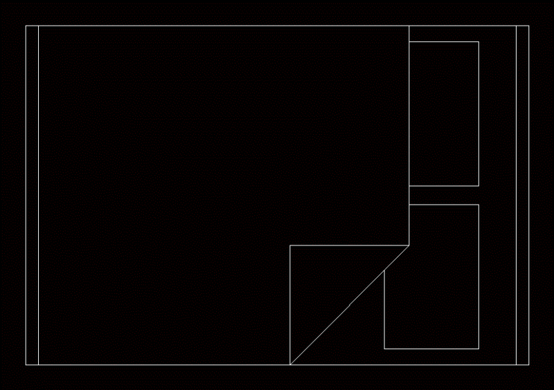 Double Bed DWG Detail for AutoCAD