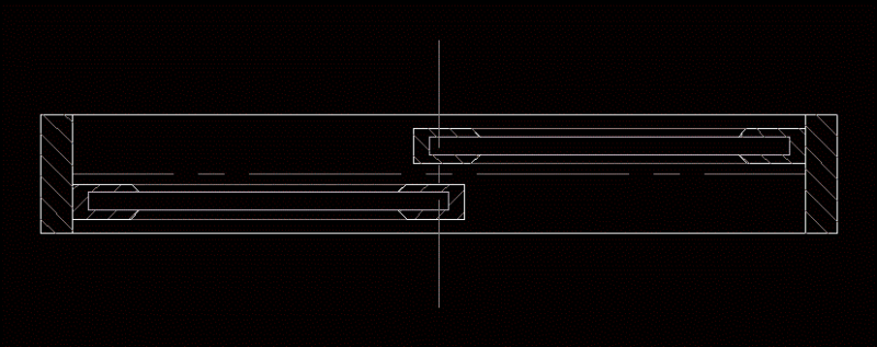 Double Window Metal Frame 100 Cm Wide DWG Block for AutoCAD