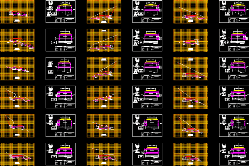 Drainage Roadwork In Mexico DWG Block for AutoCAD