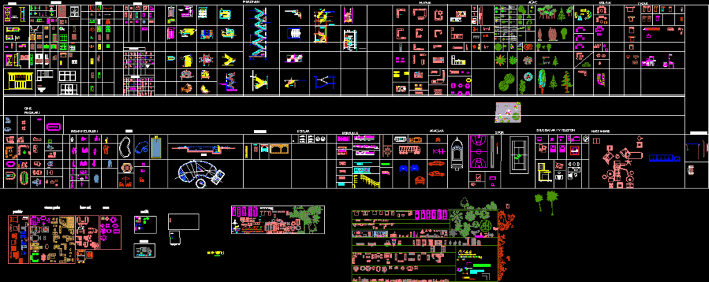Drawing Templates DWG Block for AutoCAD
