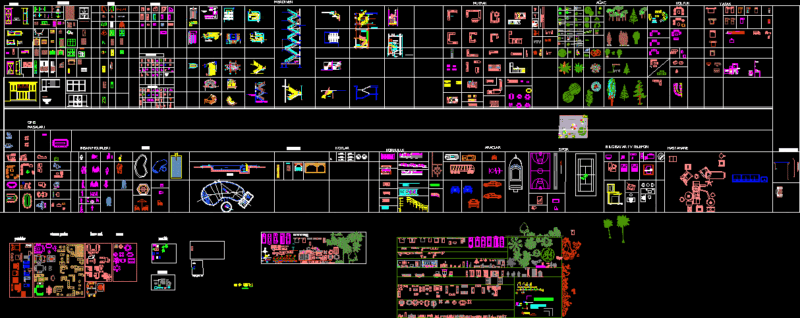 Drawing Templates DWG Block for AutoCAD
