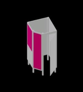Dressing Tent DWG Block for AutoCAD