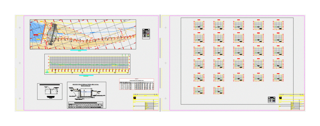 Driving Channel DWG Block for AutoCAD