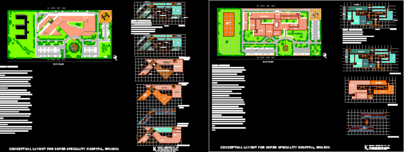 Dwarika Hospital DWG Plan for AutoCAD