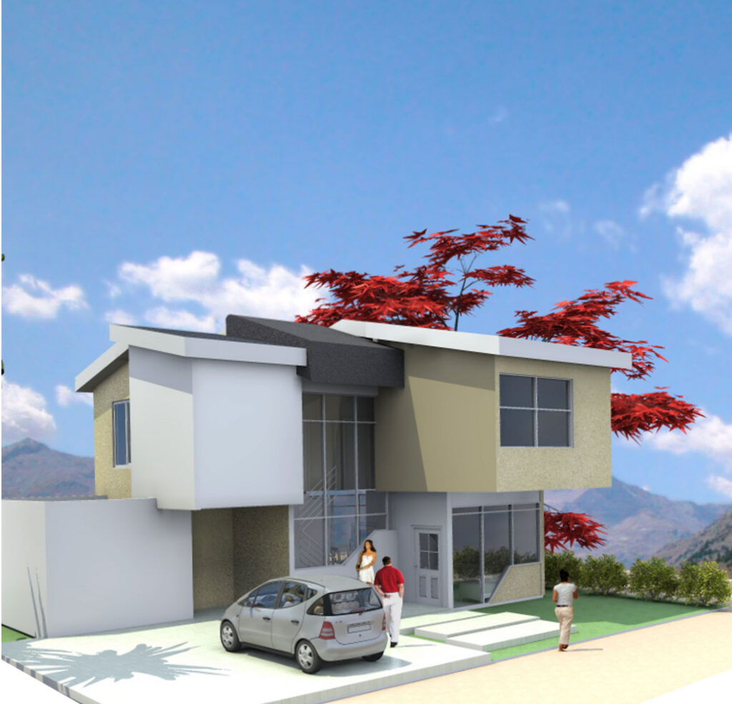 Modern Urban House Plan