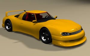 Excalibur Racing 3D MAX Model for 3D Studio Max
