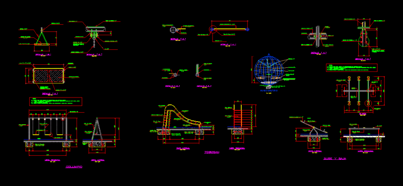 Extreme Games DWG Detail for AutoCAD