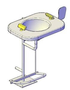 Eyewash Drawing DWG Detail for AutoCAD