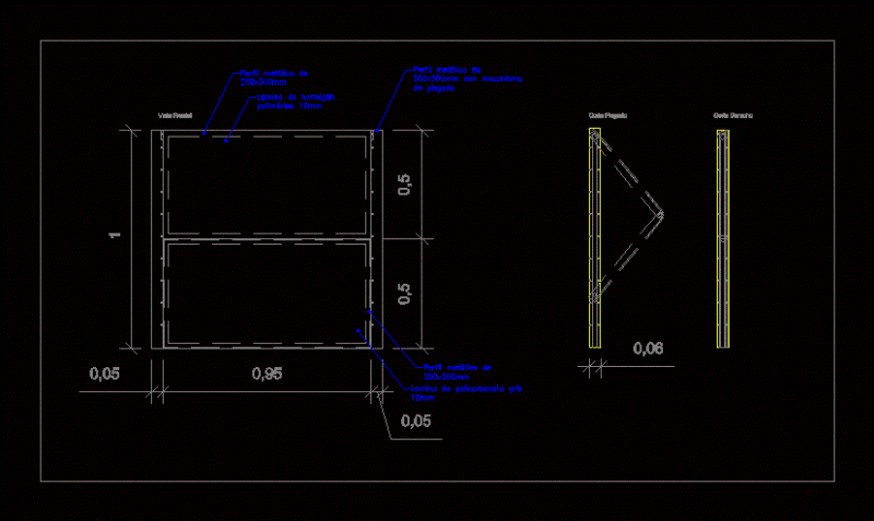 Facade Panel DWG Block for AutoCAD
