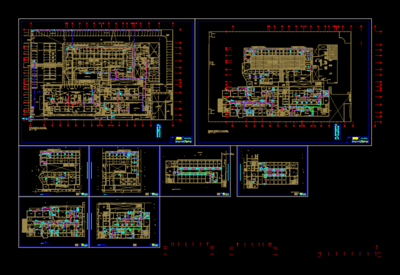 Facilities – Hospital Of Trujillo DWG Block for AutoCAD