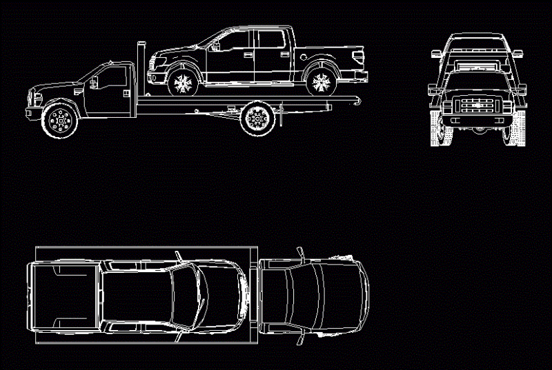 F Crane – Crane 450 DWG Block for AutoCAD