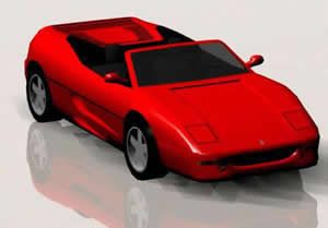 Ferrari 3D MAX Model for 3D Studio Max