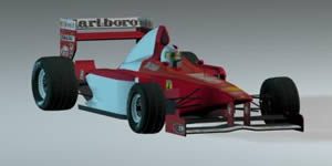Ferrari F 399 3D 3DS Model for 3D Studio Max